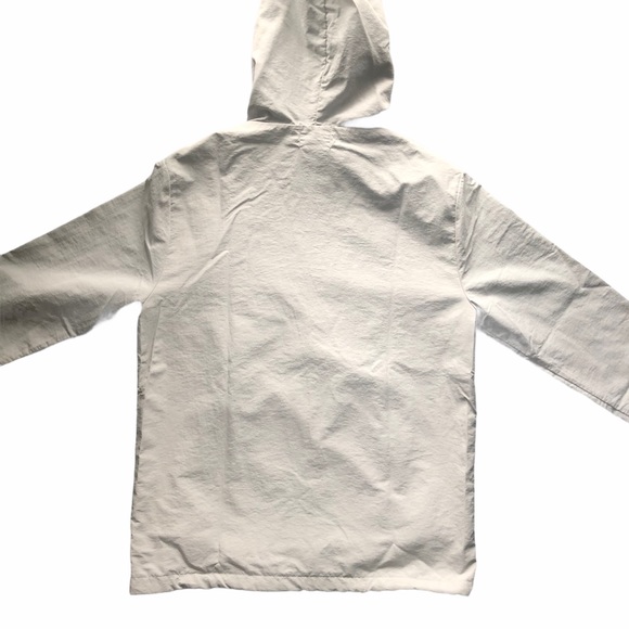 Forever 21 Light Grey Windbreaker Jacket - Picture 2 of 3